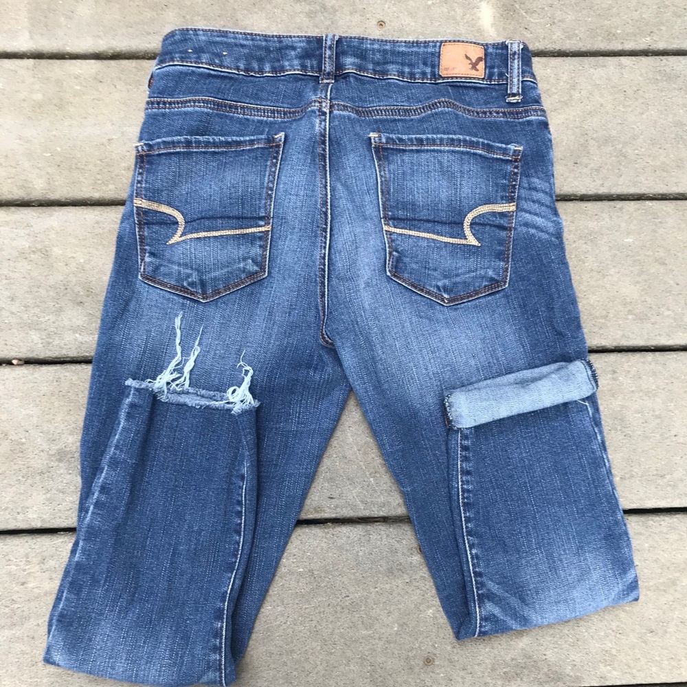 American Eagle Hi-Rise Jegging Crop Super Stretch